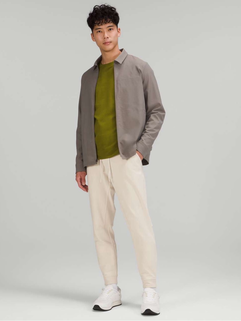Lululemon City Sweat Jogger Pants White Opal Size M